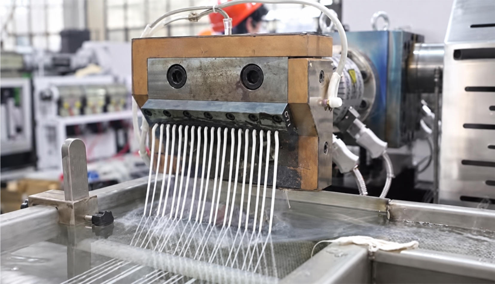 Industrial compounding operations